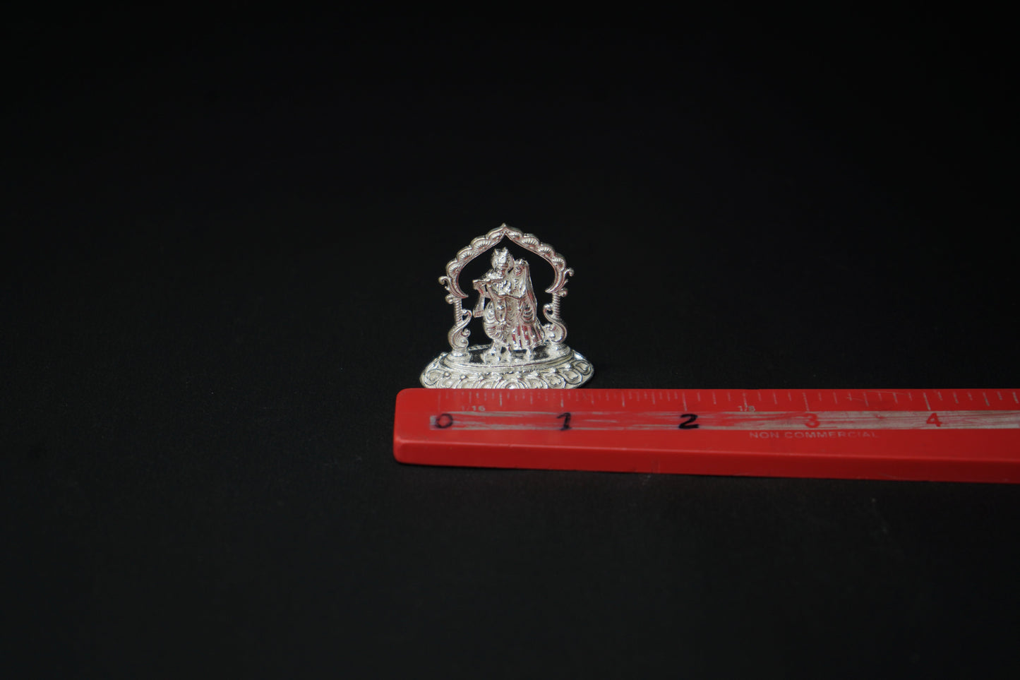 Pure Silver Radha Krishna Idol