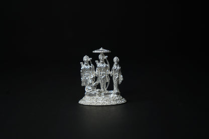 Pure Silver Ramlaxman Sita Idol