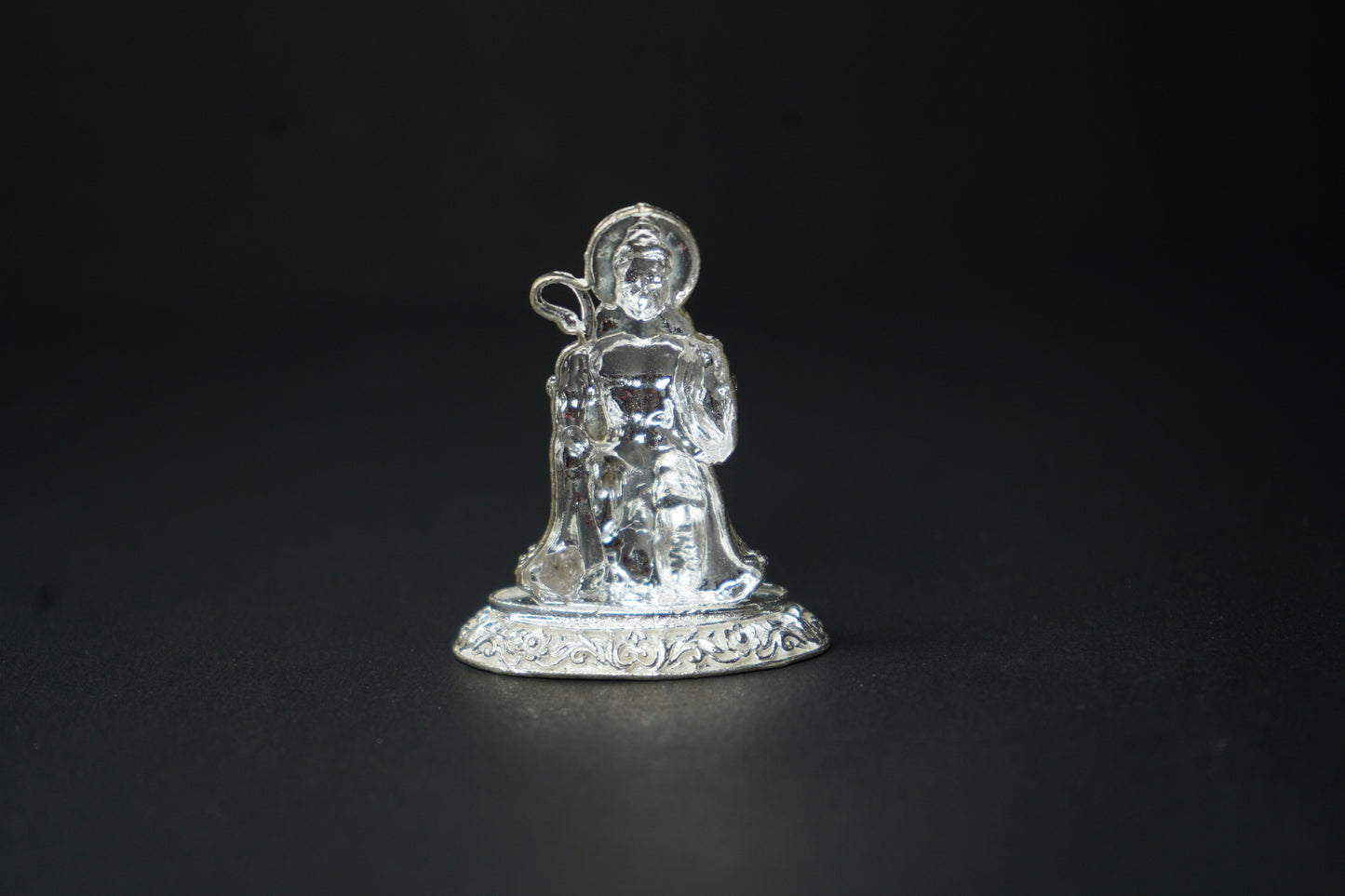 Pure Silver Large Hanuman Idol