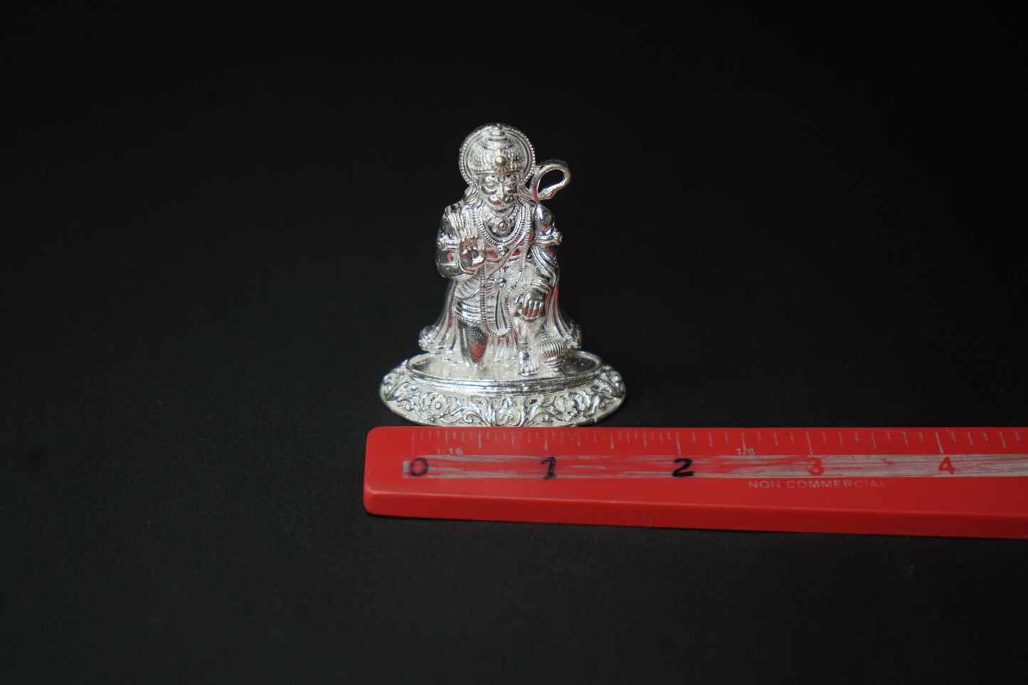 Pure Silver Large Hanuman Idol