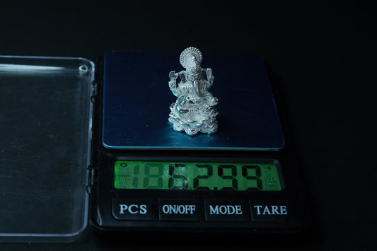 Mahita Collections Pure Silver Laxmi Narasimha Swamy 152.97g