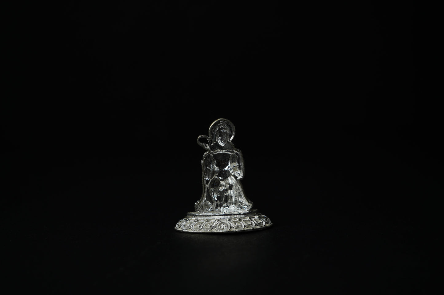 Pure Silver Hanuman Bajrangbali Idol