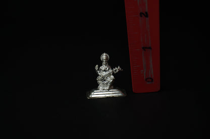 Pure Silver Saraswathi Idol