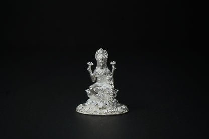 Pure Silver Lakshmi Idol