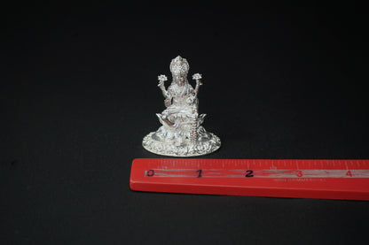 Pure Silver Lakshmi Idol