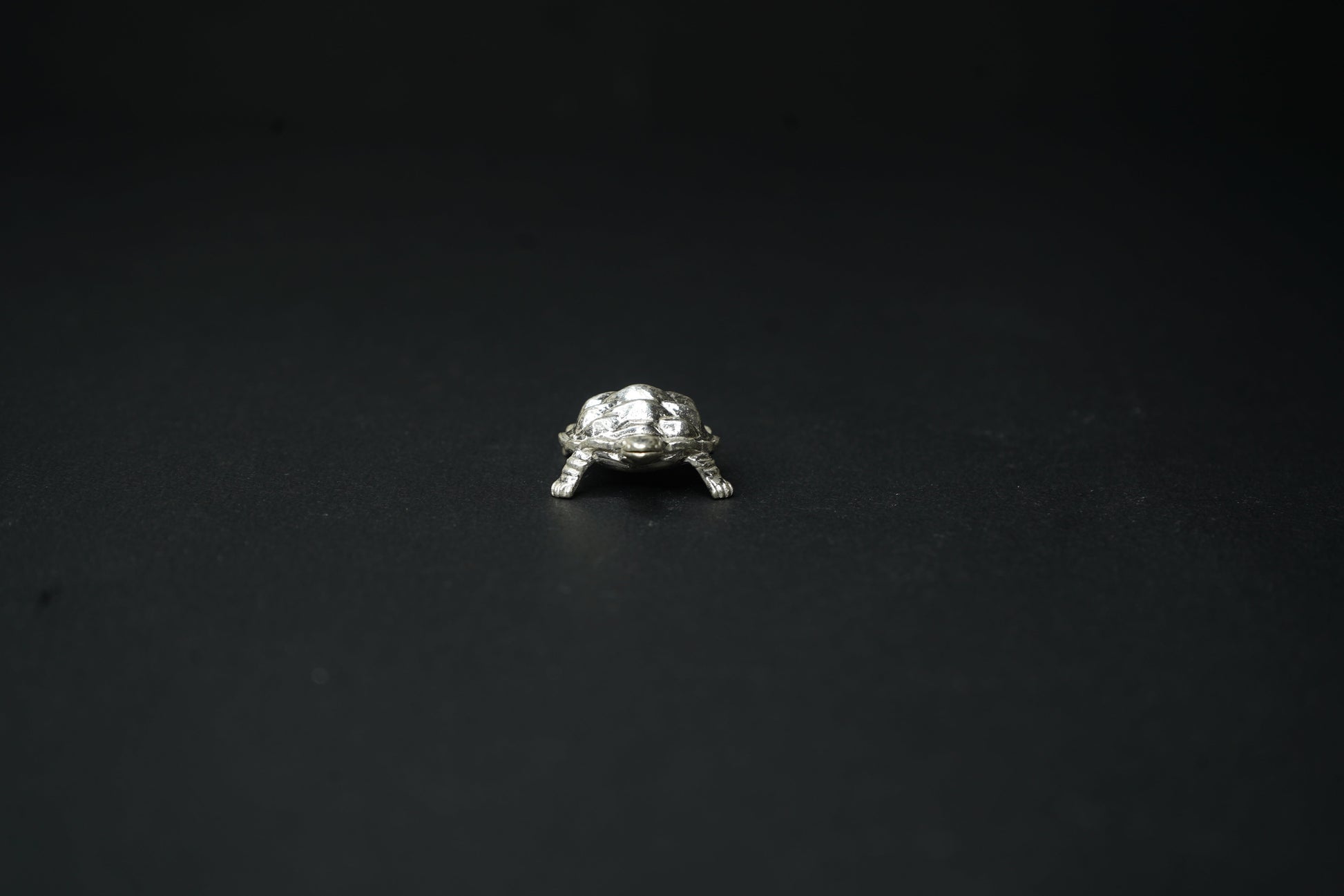 Pure Silver Tortoise Idol 18.58grams - PUSHMYCART