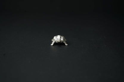 Pure Silver Tortoise Idol 18.58grams - PUSHMYCART