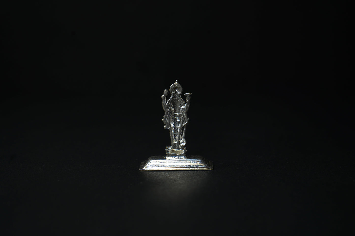 Pure Silver Lord Vishnu Idol