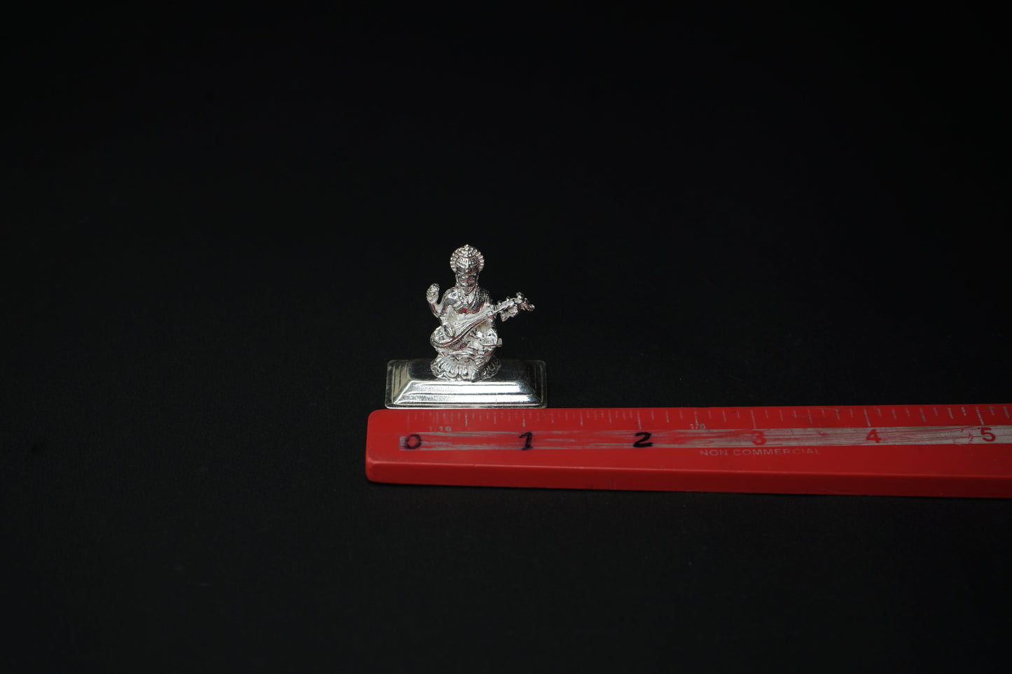 Pure Silver Saraswathi Devi Idol