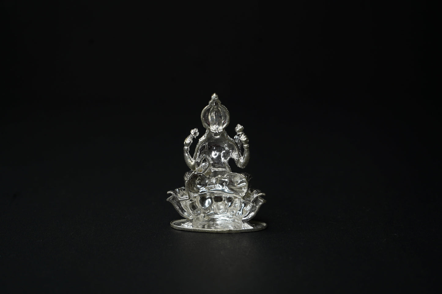 Pure Silver Dhana Lakshmi Idol