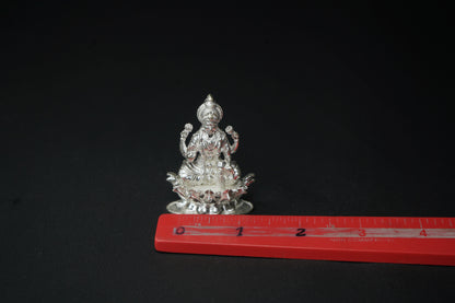 Pure Silver Dhana Lakshmi Idol