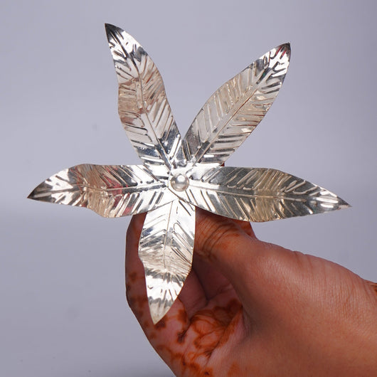 Pure Silver Banana Leaf