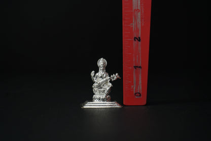 Pure Silver Saraswathi Idol