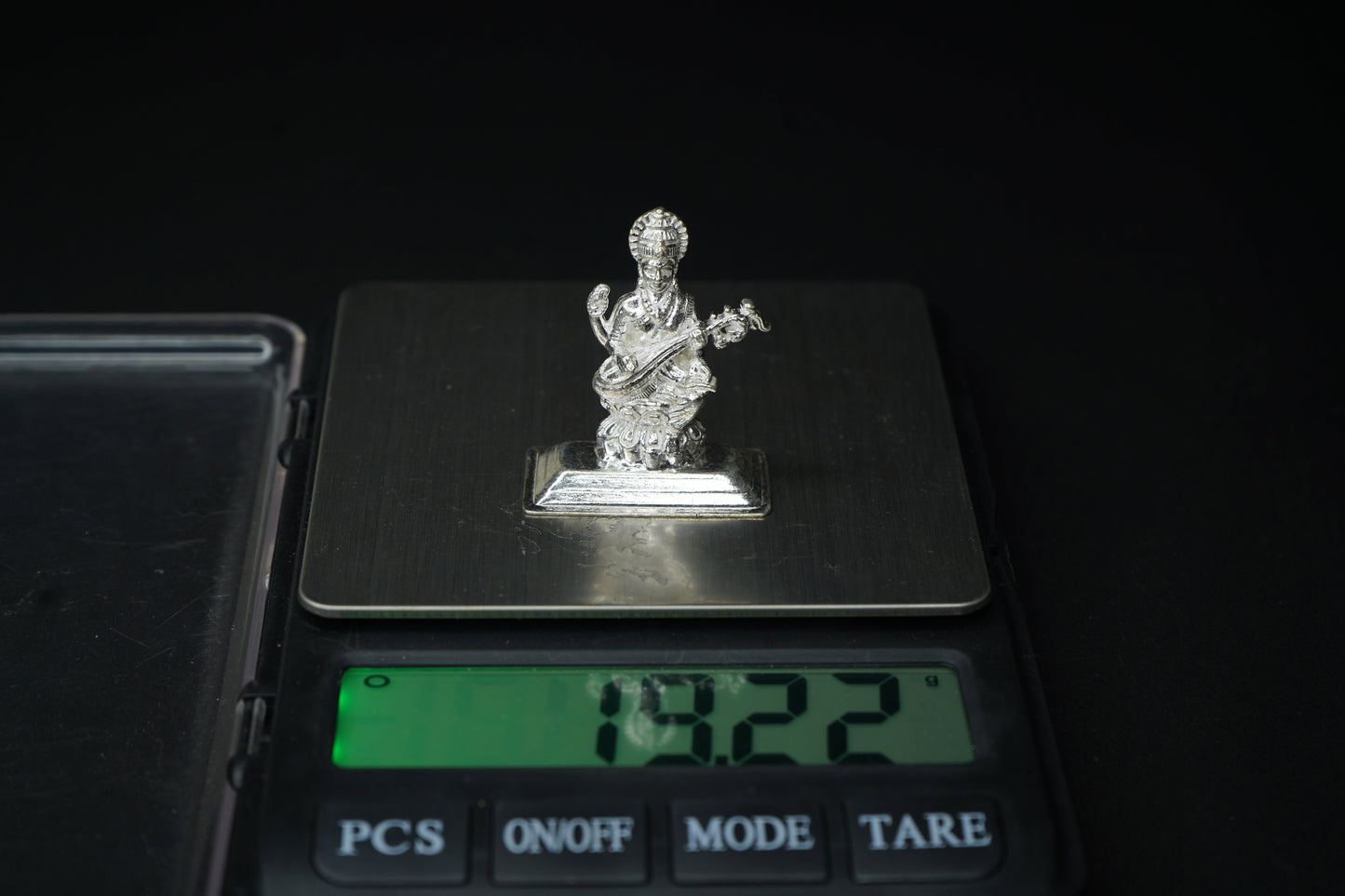 Pure Silver Saraswathi Idol