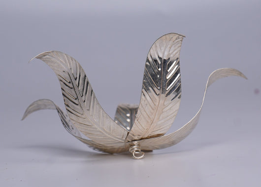Pure Silver Banana Leaf