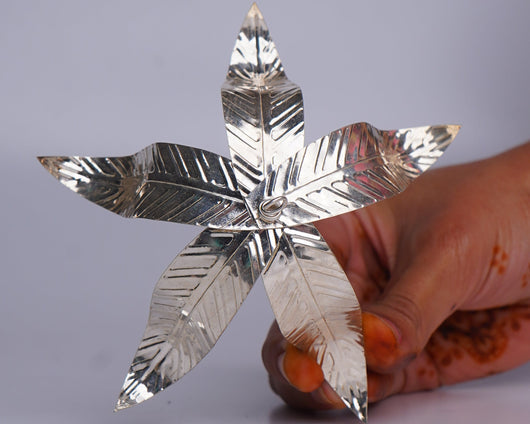 Pure Silver Banana Leaf