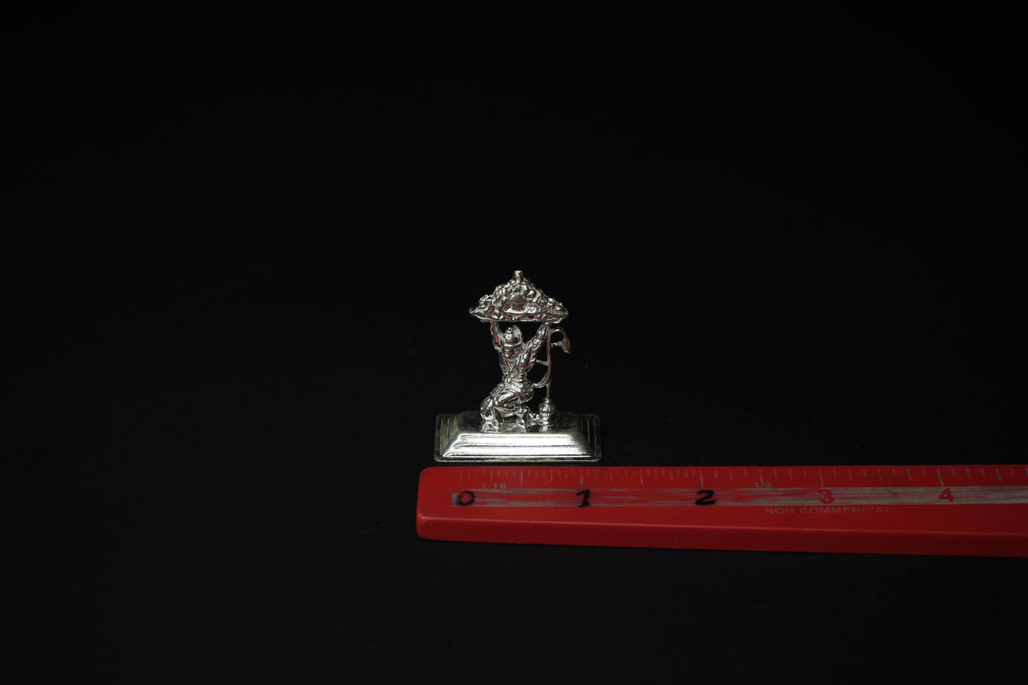 Pure Silver Ram Bhakt Hanuman Idol