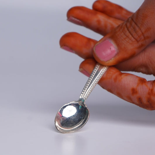 Pure Silver Small Spoon