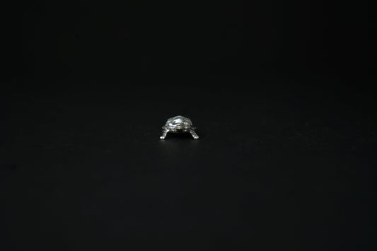 Pure Silver Tortoise Idol 11.51 grams - PUSHMYCART