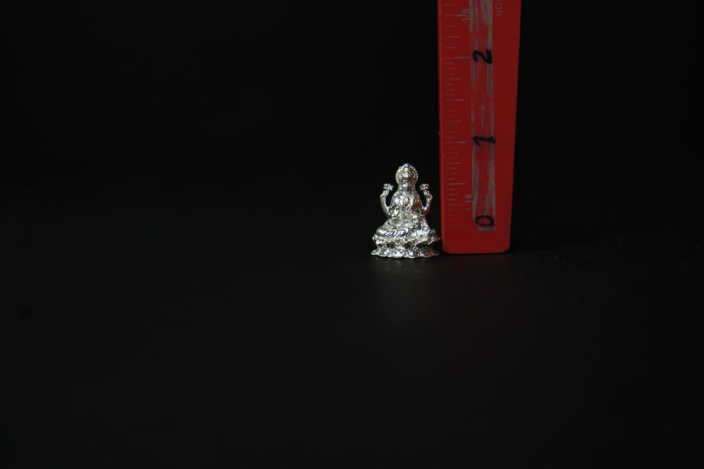 Pure Silver Lakshmi Devi Idol