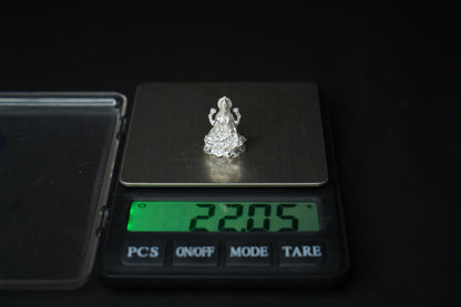 Pure Silver Lakshmi Devi Idol