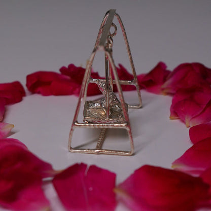 Pure Silver Jhula Set With Krishna Idol