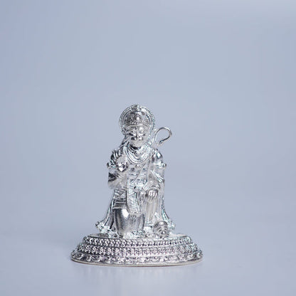 Pure Silver Hanuman