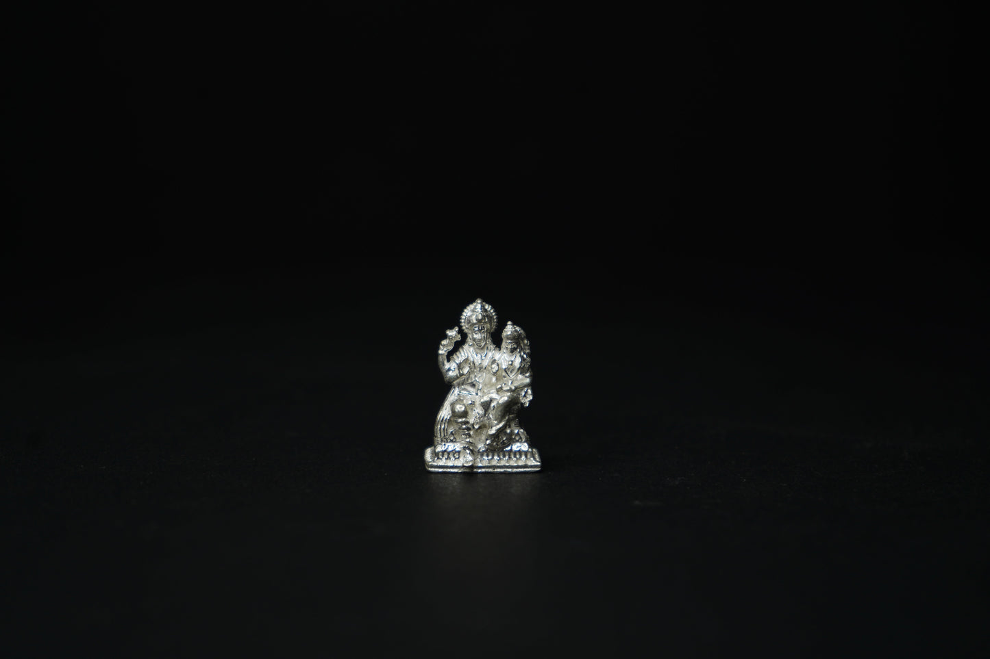 Pure Silver Vishnu Murthy Lakshmi Idol