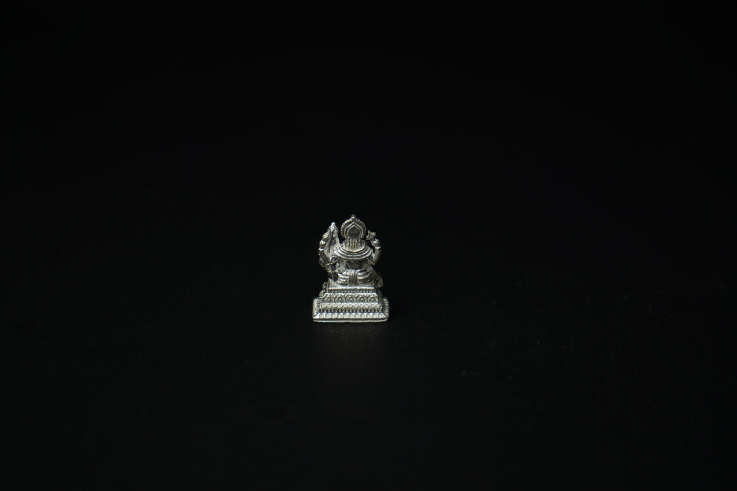 Pure Silver Vishnu Murthy Lakshmi Idol