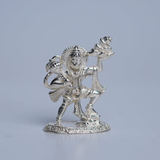 Pure Silver Lord Hanuman Idol