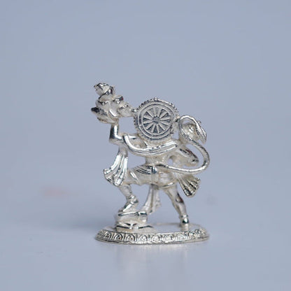 Pure Silver Lord Hanuman Idol