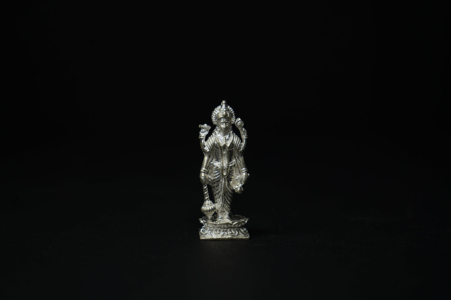 Pure Silver Sathya Narayana Idol 44.96 grams - PUSHMYCART