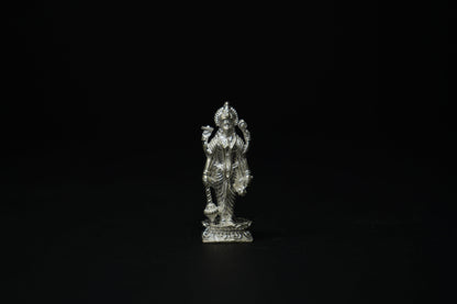 Pure Silver Sathya Narayana Idol 44.96 grams - PUSHMYCART