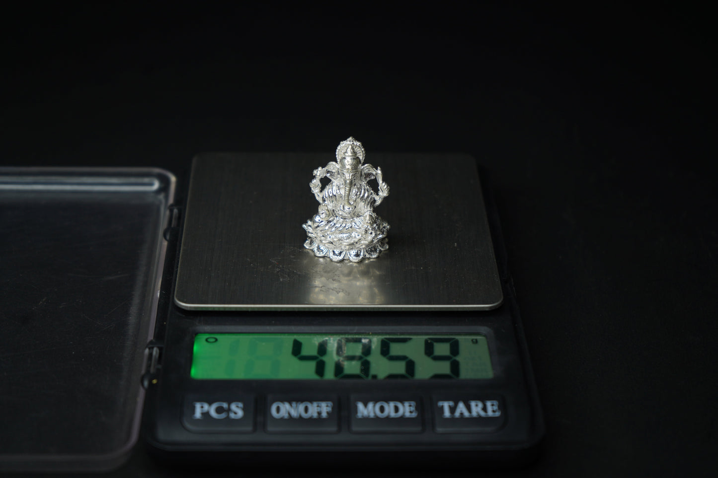 Pure Silver Ganesh Idol