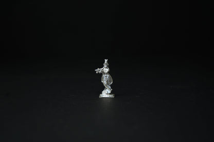 Pure Silver Krishna Ji Idol 12.15 grams - PUSHMYCART