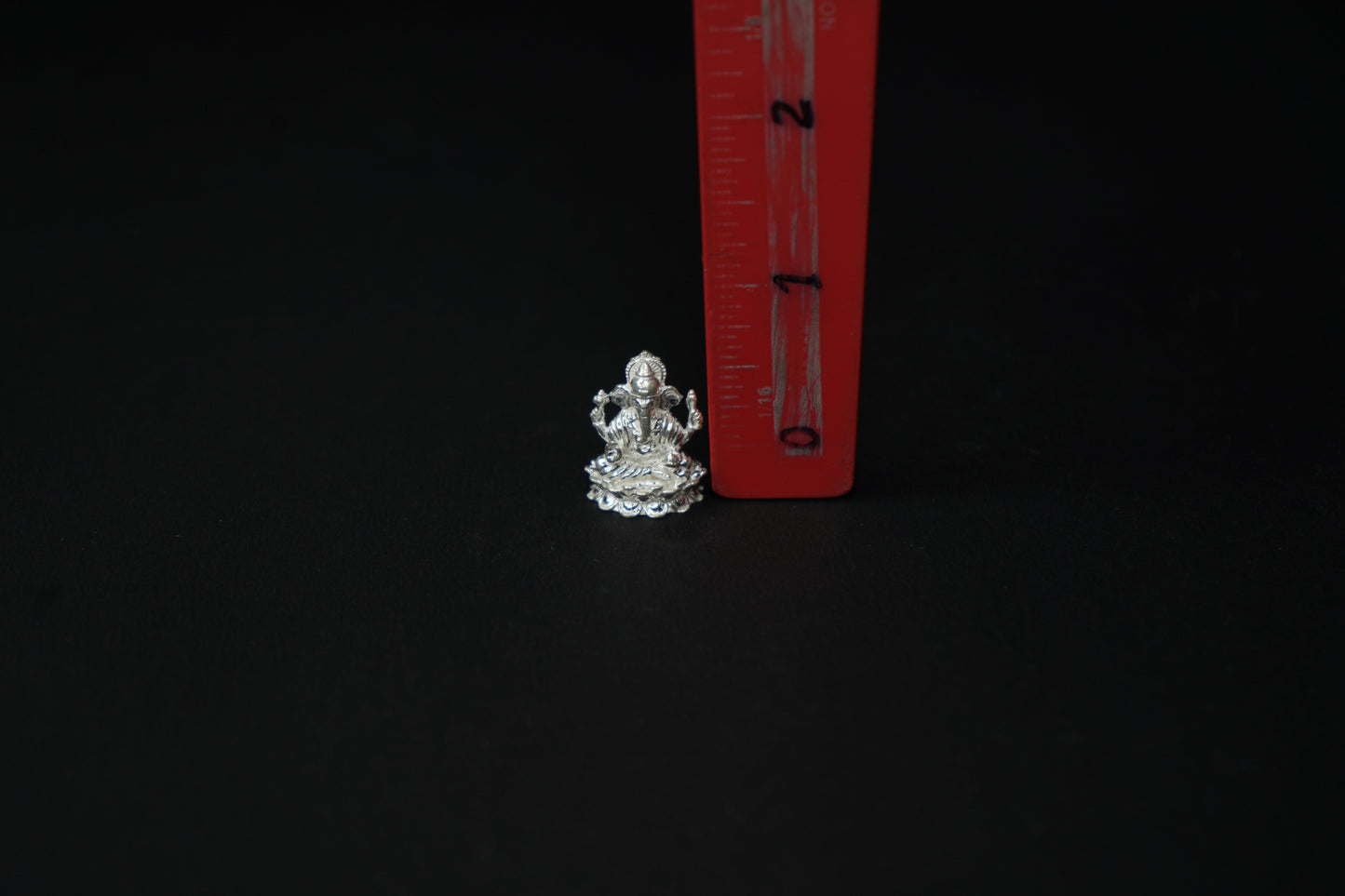 Pure Silver Bappa Morya Ganesh Idol