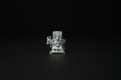 Pure Silver Raghavendra Swamy Idol 36.76 grams - PUSHMYCART