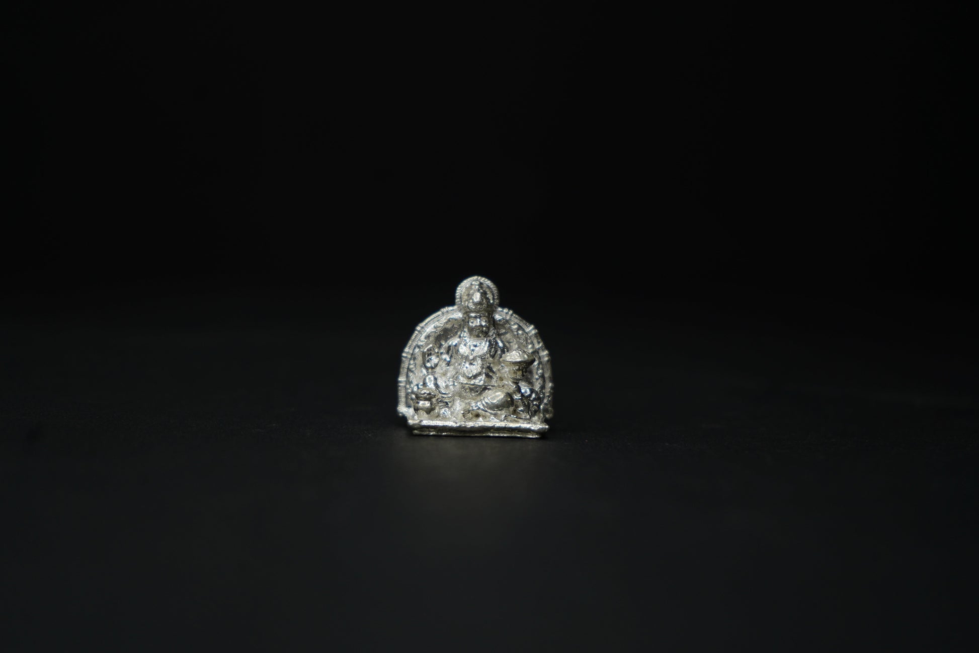 Pure Silver Kubera Lord Idol 37.47 grams - PUSHMYCART