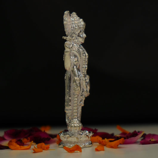 Satyanarayana Swamy | Vishnu Murti Idol In Pure Silver