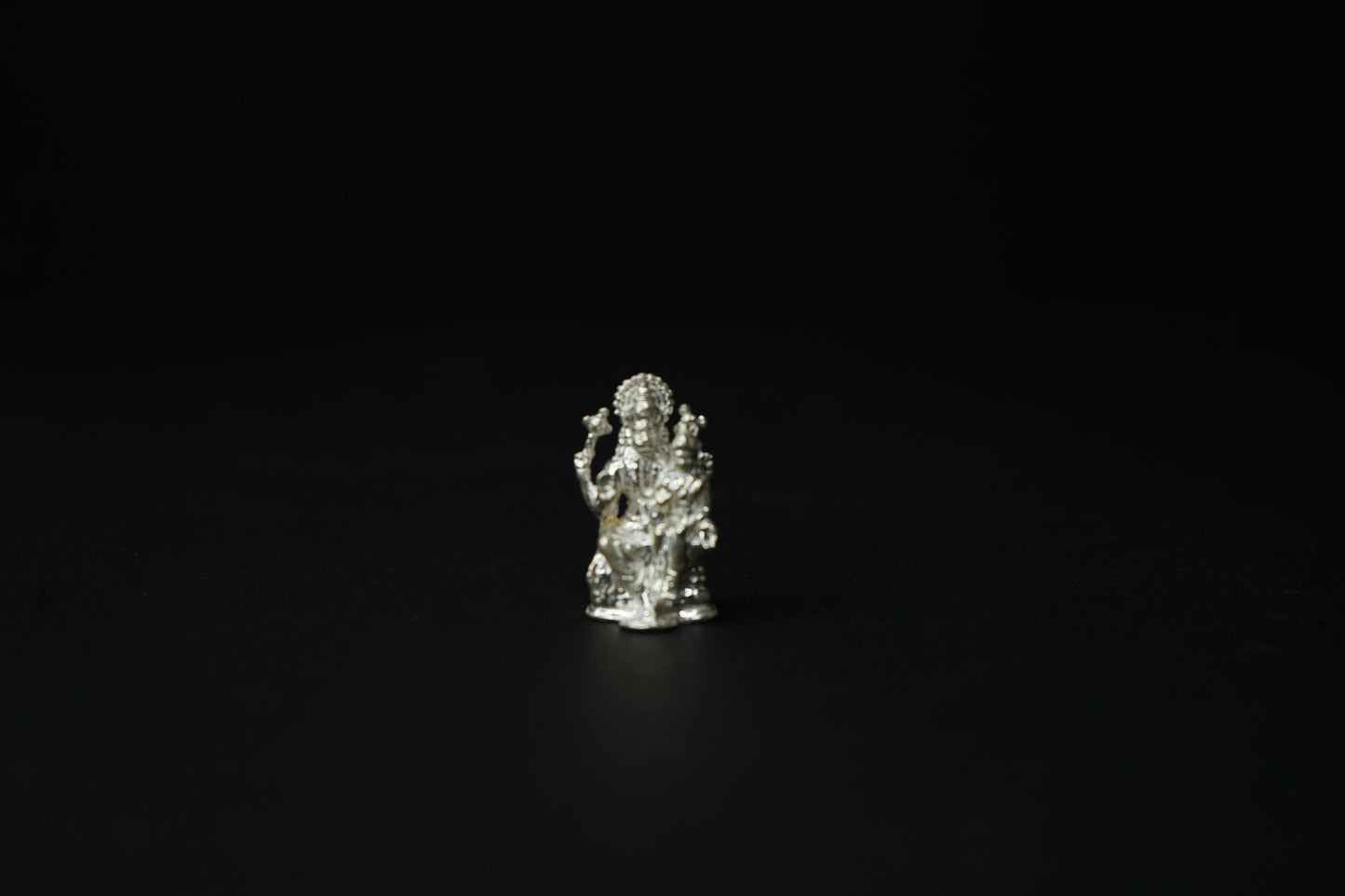 Pure Silver Lakshmi Narasimha Swamy Idol 16.94 grams - PUSHMYCART