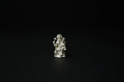 Pure Silver Lakshmi Narasimha Swamy Idol 16.94 grams - PUSHMYCART