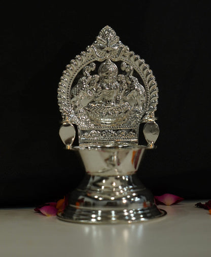 Pure Silver Kamakshi Diya