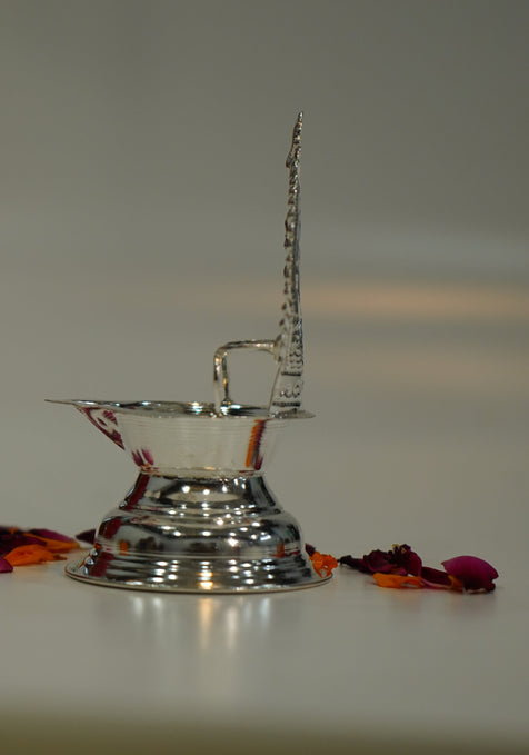 Pure Silver Kamakshi Diya