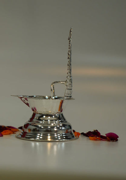Pure Silver Kamakshi Diya