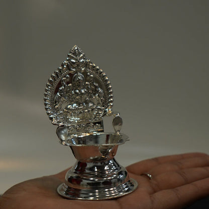 Pure Silver Kamakshi Diya