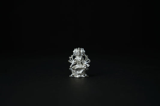 Pure Silver Gayathri Devi 36 grams - PUSHMYCART