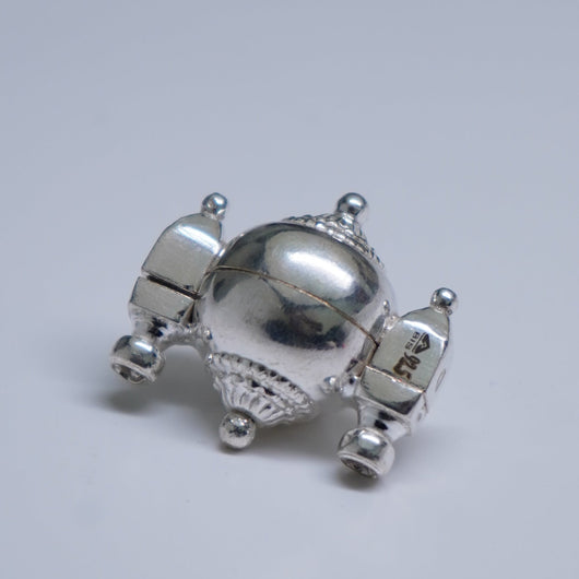 Pure Silver Shiva lingam box