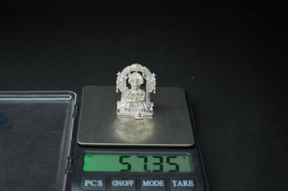 Pure Silver Swamy Ramanuja With Snakes On Head