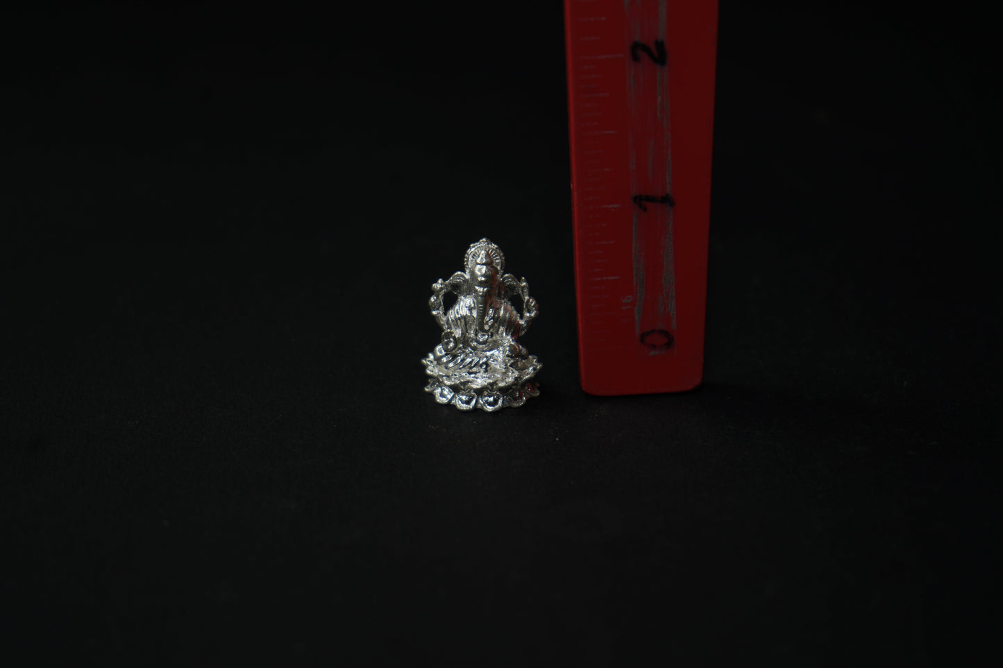 Pure Silver Lord Ganesh 20.71 grams - PUSHMYCART