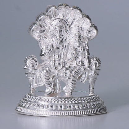 Pure Silver Lakshmi Narasimha Idol